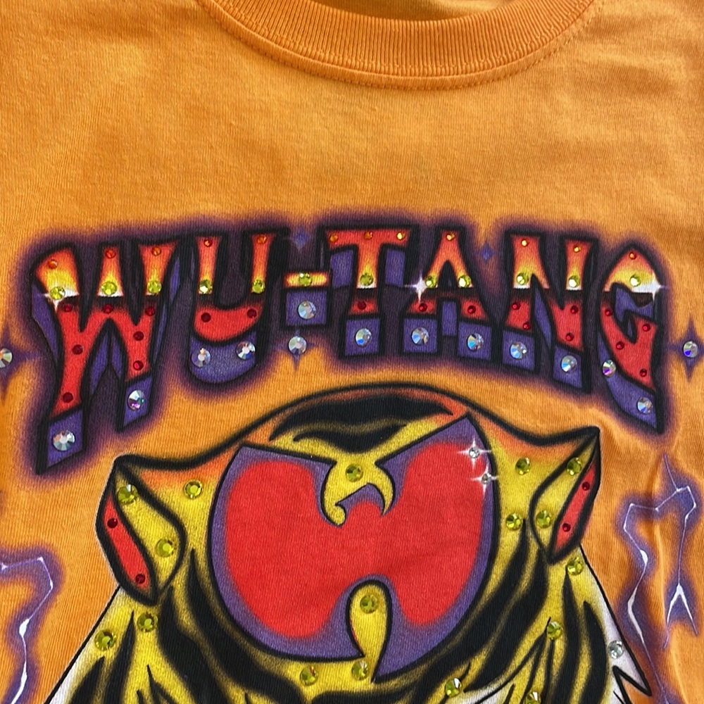 BRAND NEW WU-TANG CLAN T-SHIRT MENS SIZE SMALL HANDMADE